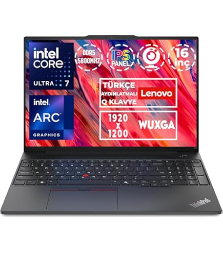 Lenovo ThinkPad E16 Gen2 21MA002UTX Ultra7-155H 16 GB 512 GB SSD